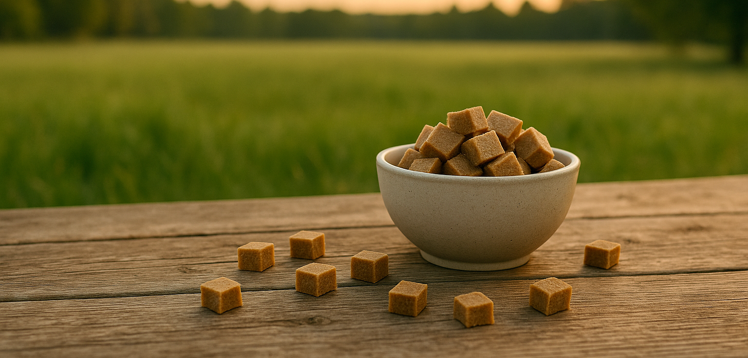 Des friandises naturelles
pour chiens heureux