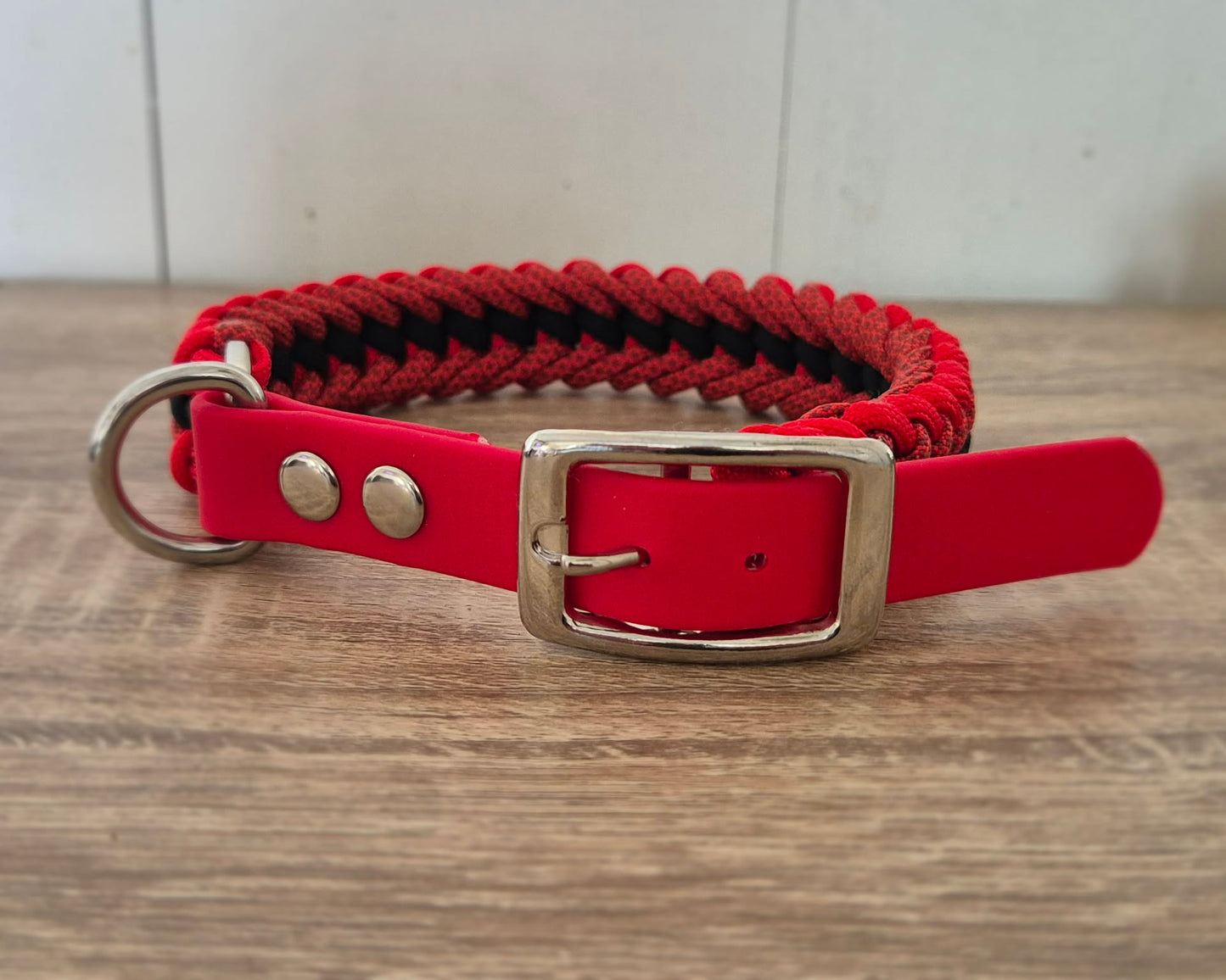 Collier pour chien en paracorde / Résistant et Personnalisable